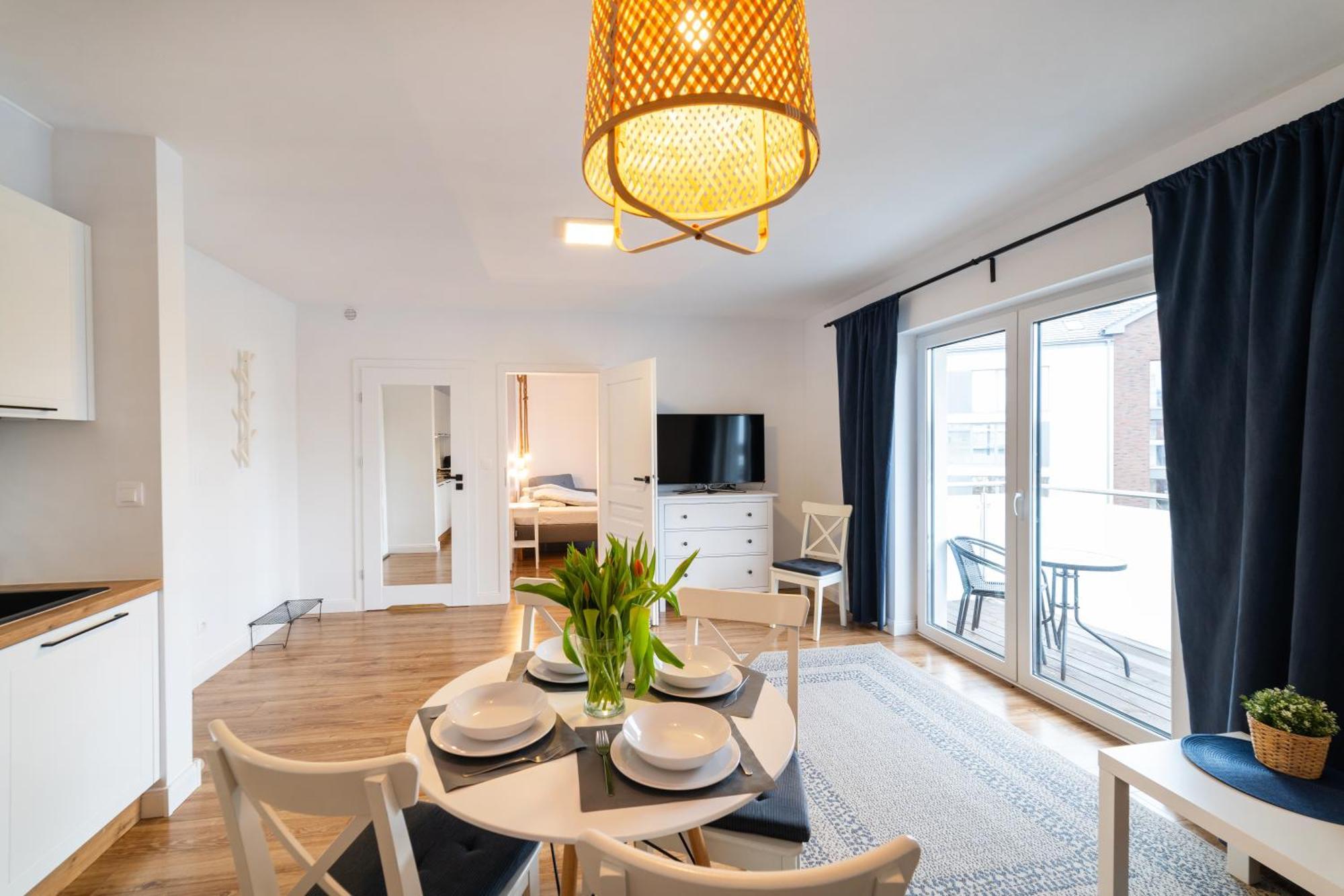 Apartamenty Biale Piaski 亚斯塔尔尼亚 外观 照片